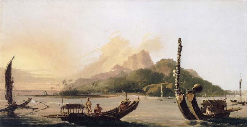 unknow artist Tahiti,bearing South East